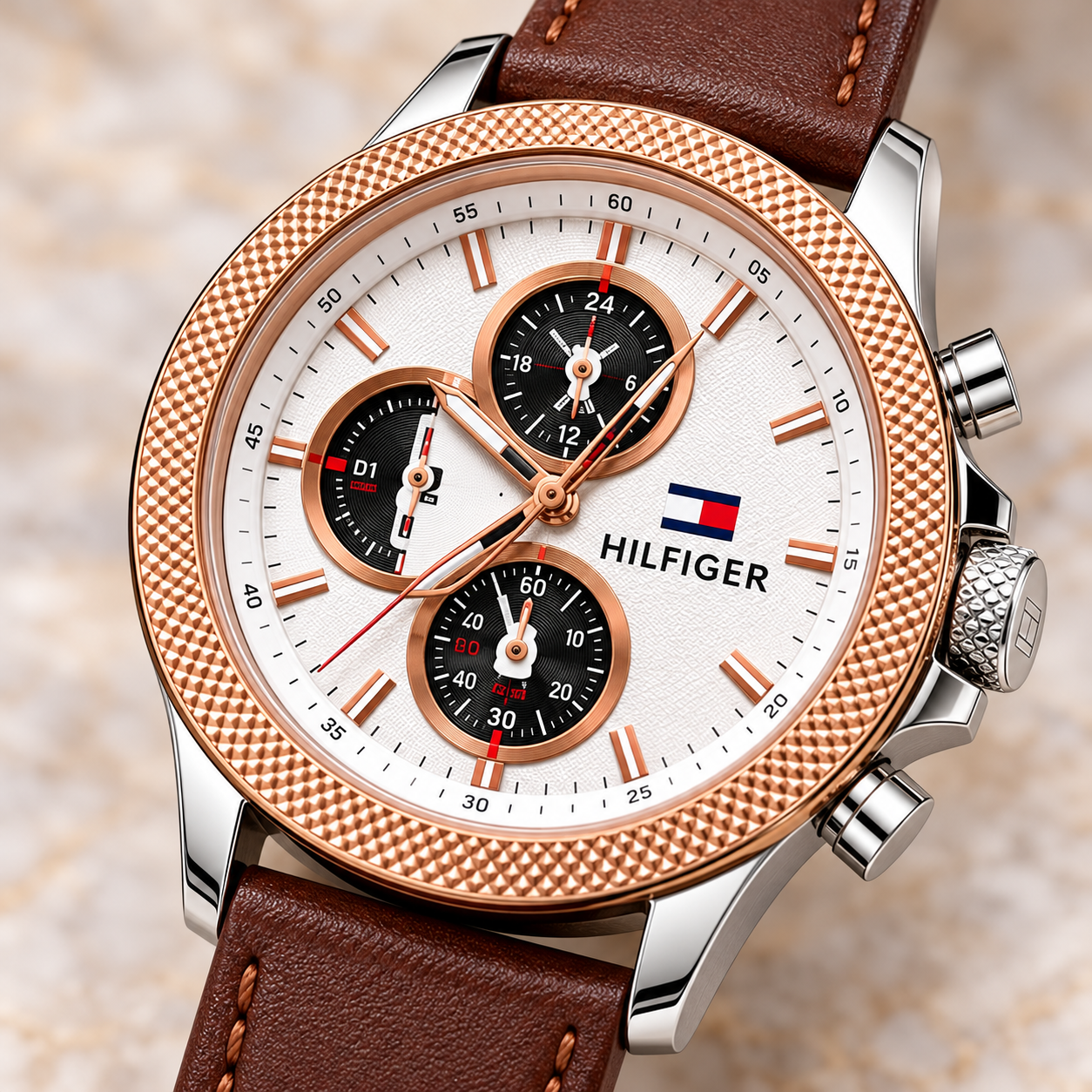 Tommy Style Chronograph Watch - Image 3
