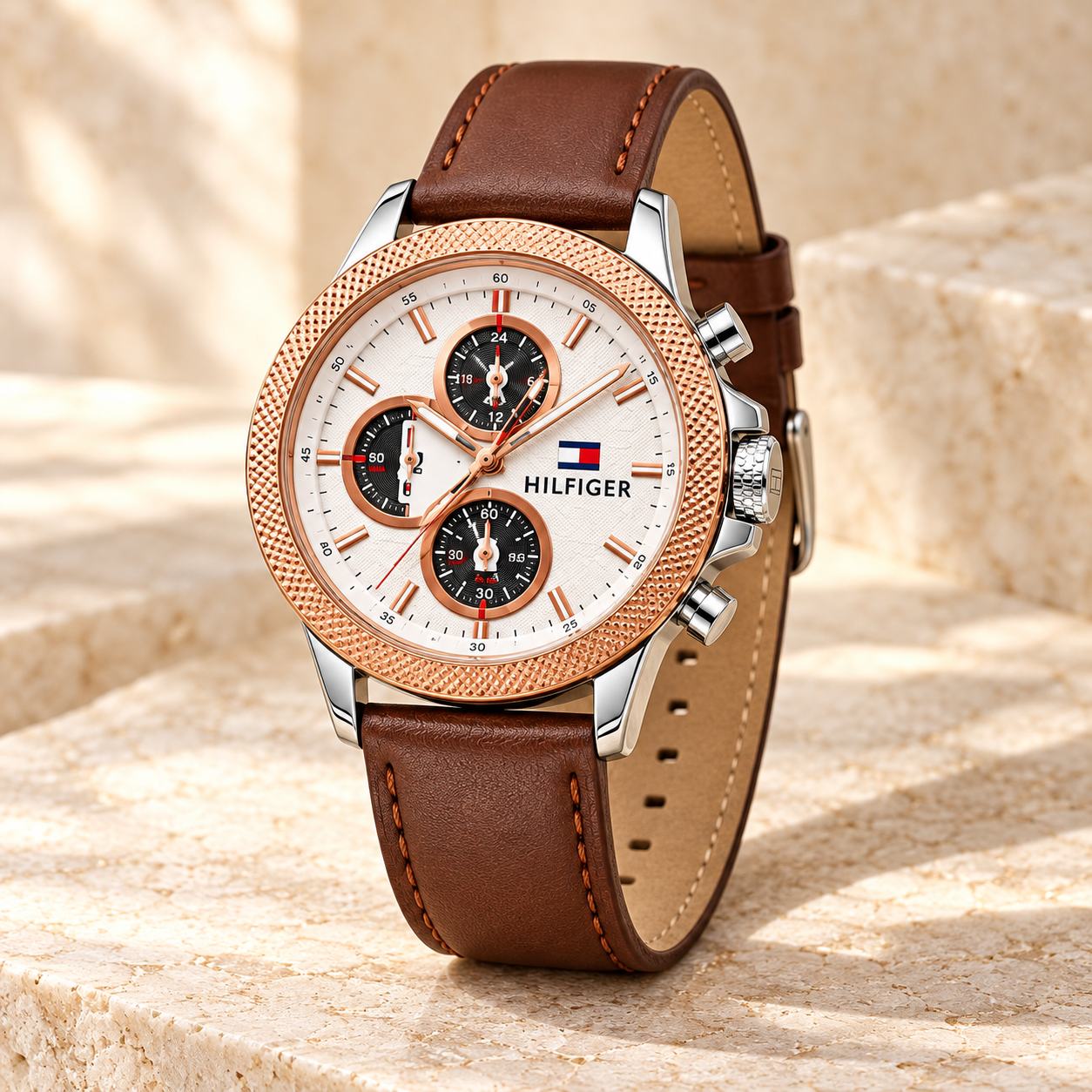 Tommy Style Chronograph Watch - Image 4